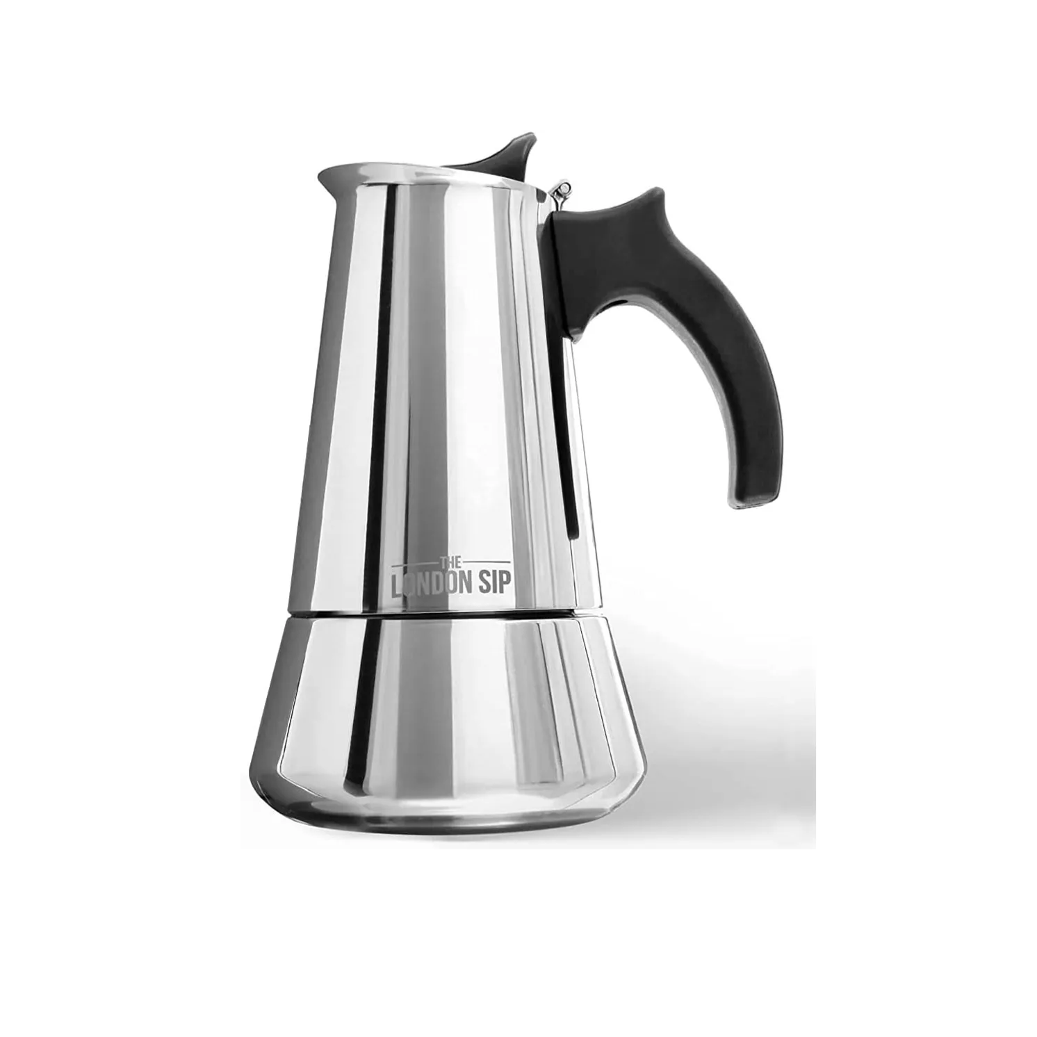 Escali London Sip Stainless Steel Espresso Maker