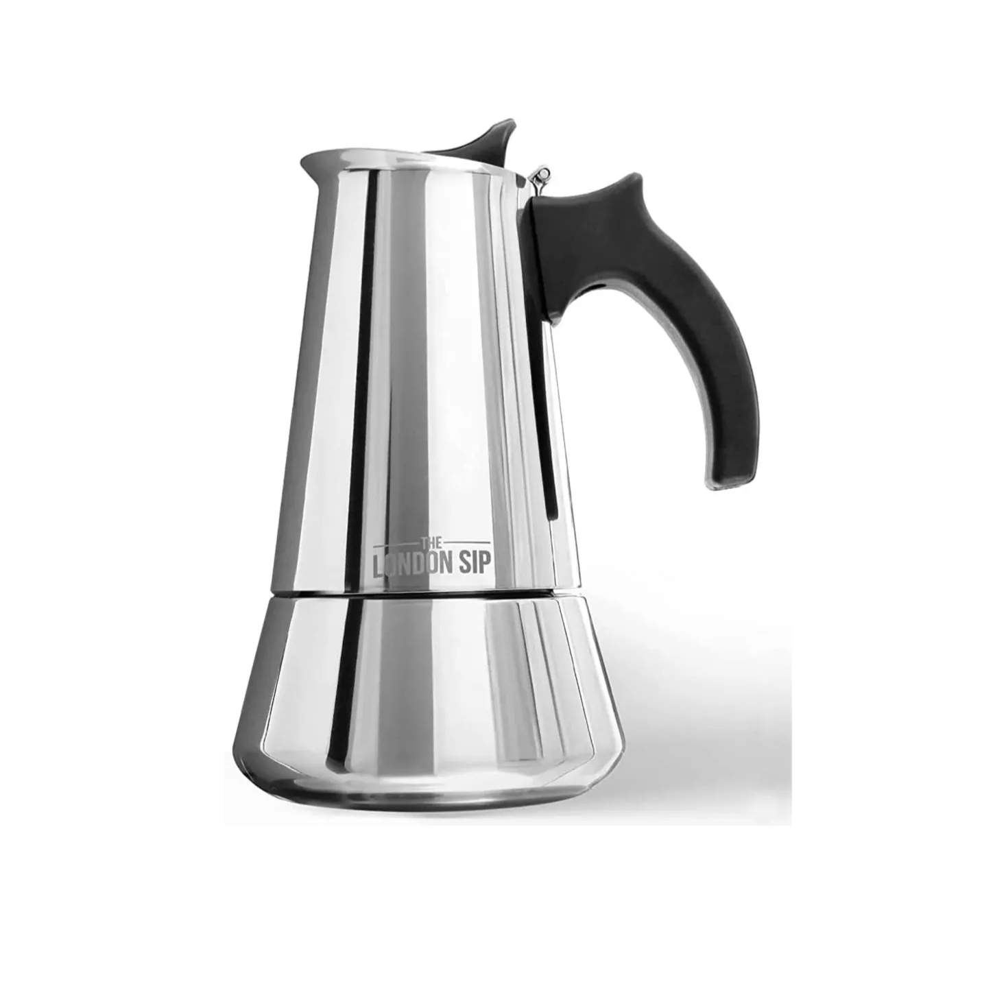 Escali London Sip Stainless Steel Espresso Maker