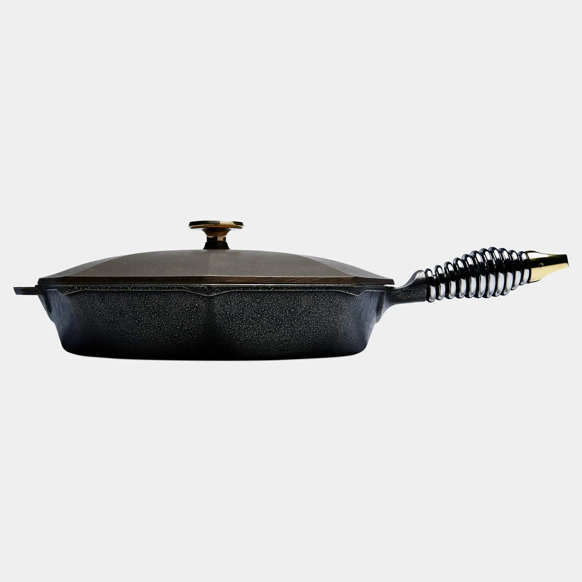 Finex Cast Iron Skillet with Lid (8-12)