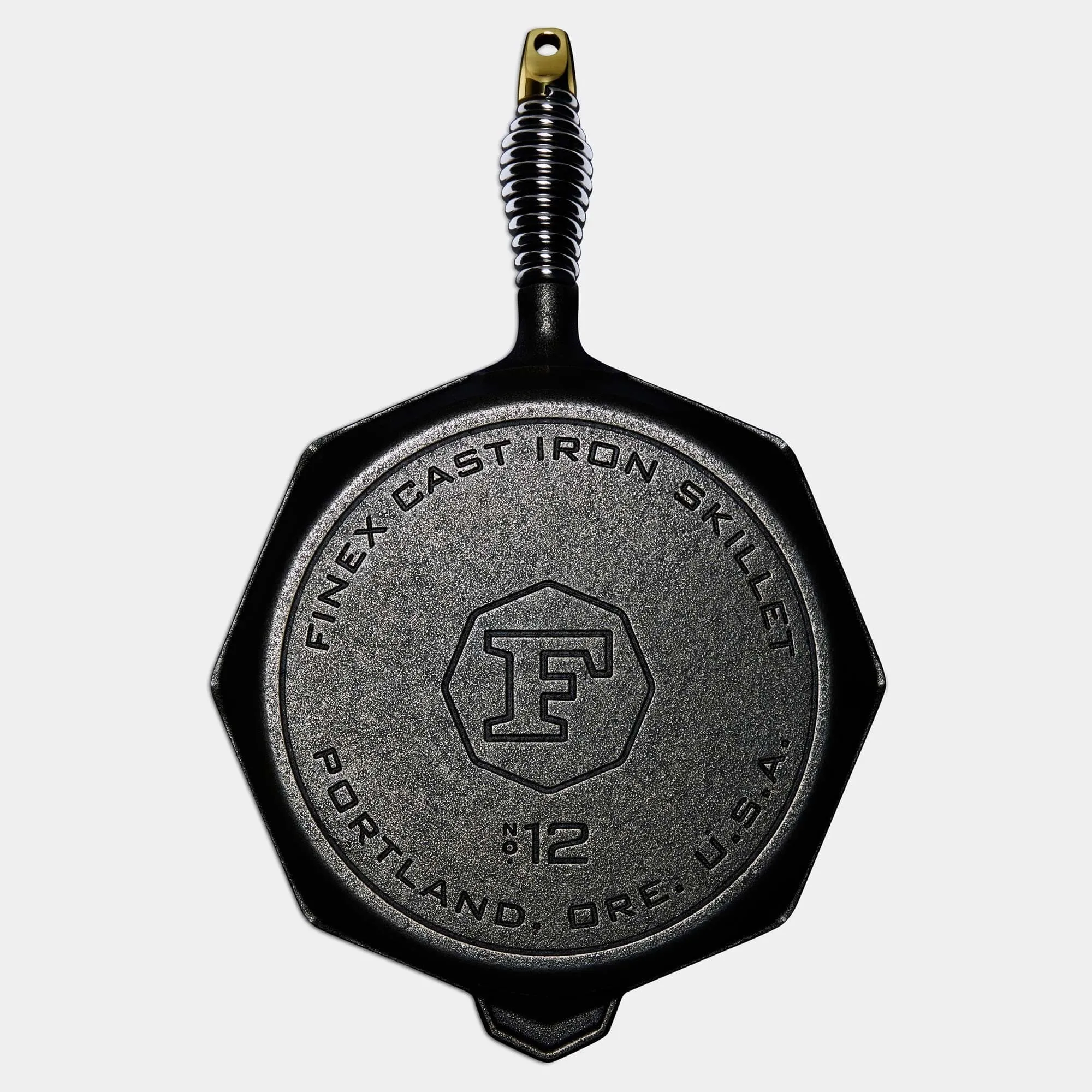Finex Cast Iron Skillet with Lid (8-12)