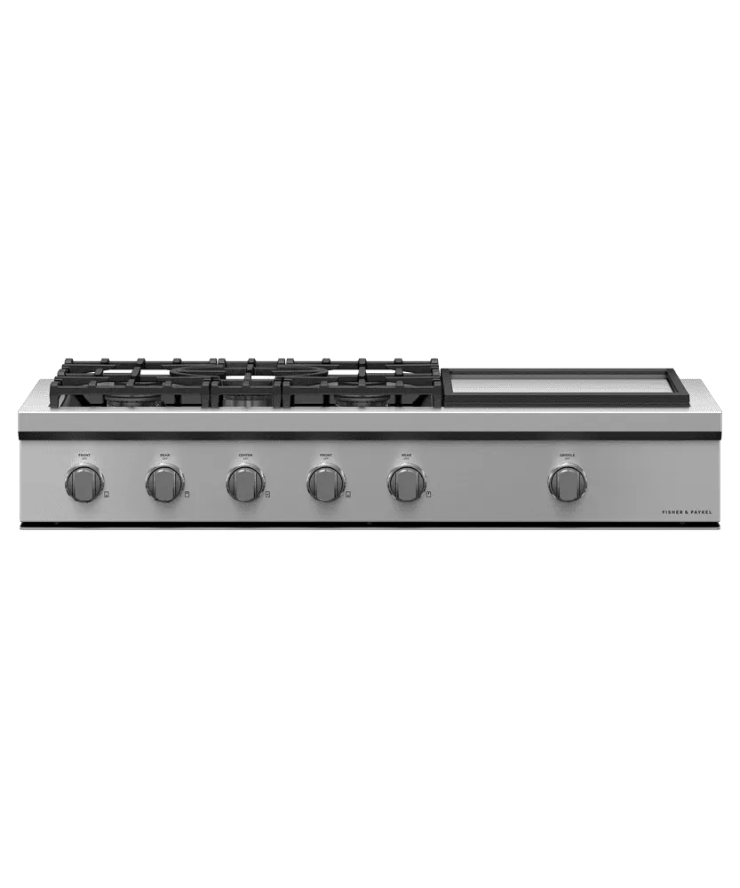 Fisher & Paykel CPV3485GDN Gas Rangetop. 48. Griddle