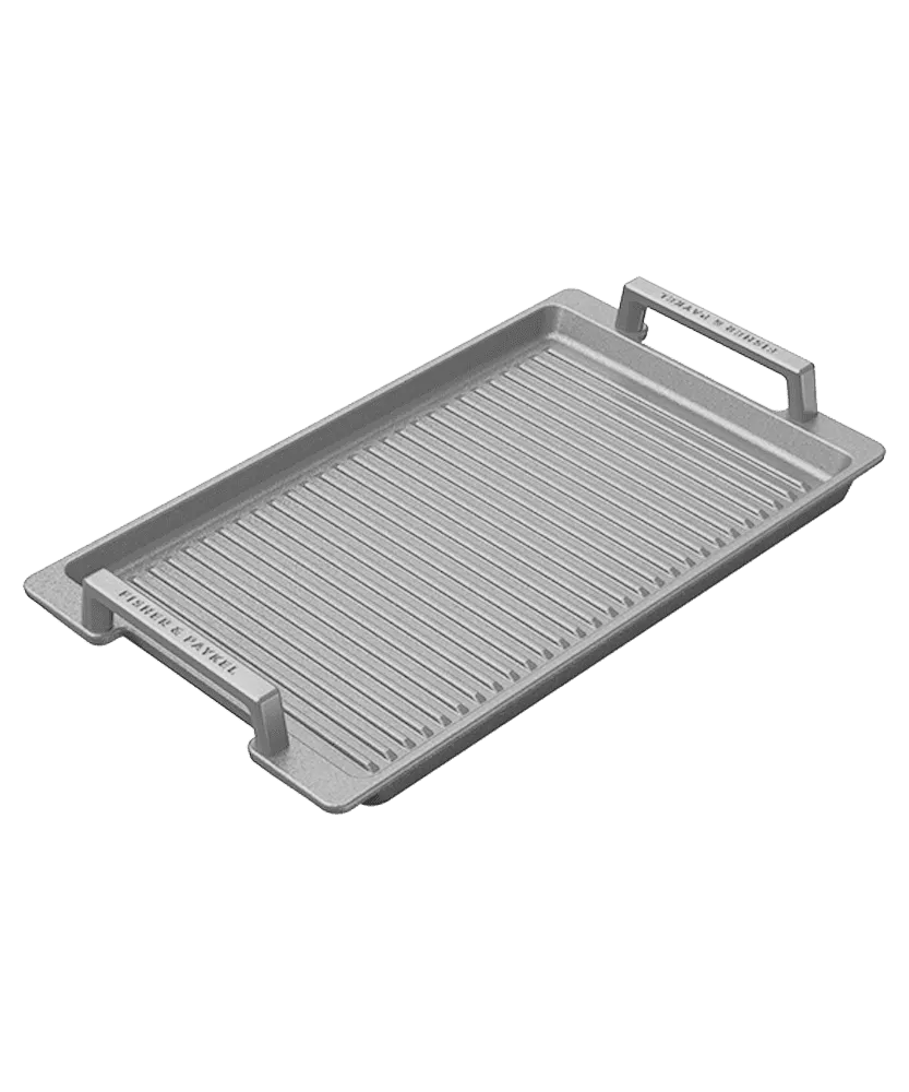 Fisher & Paykel GPRNS Non-Stick Ridged Griddle Plate & Hybrid Roast Dish