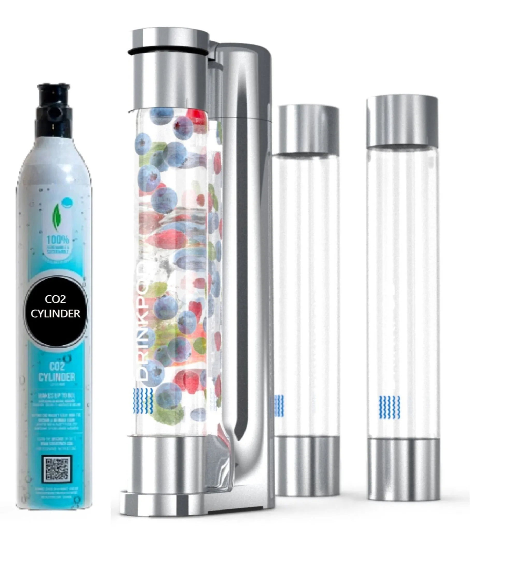 FIZZPod 1  Soda Maker   CO Cylinder (1-pack) by Drinkpod