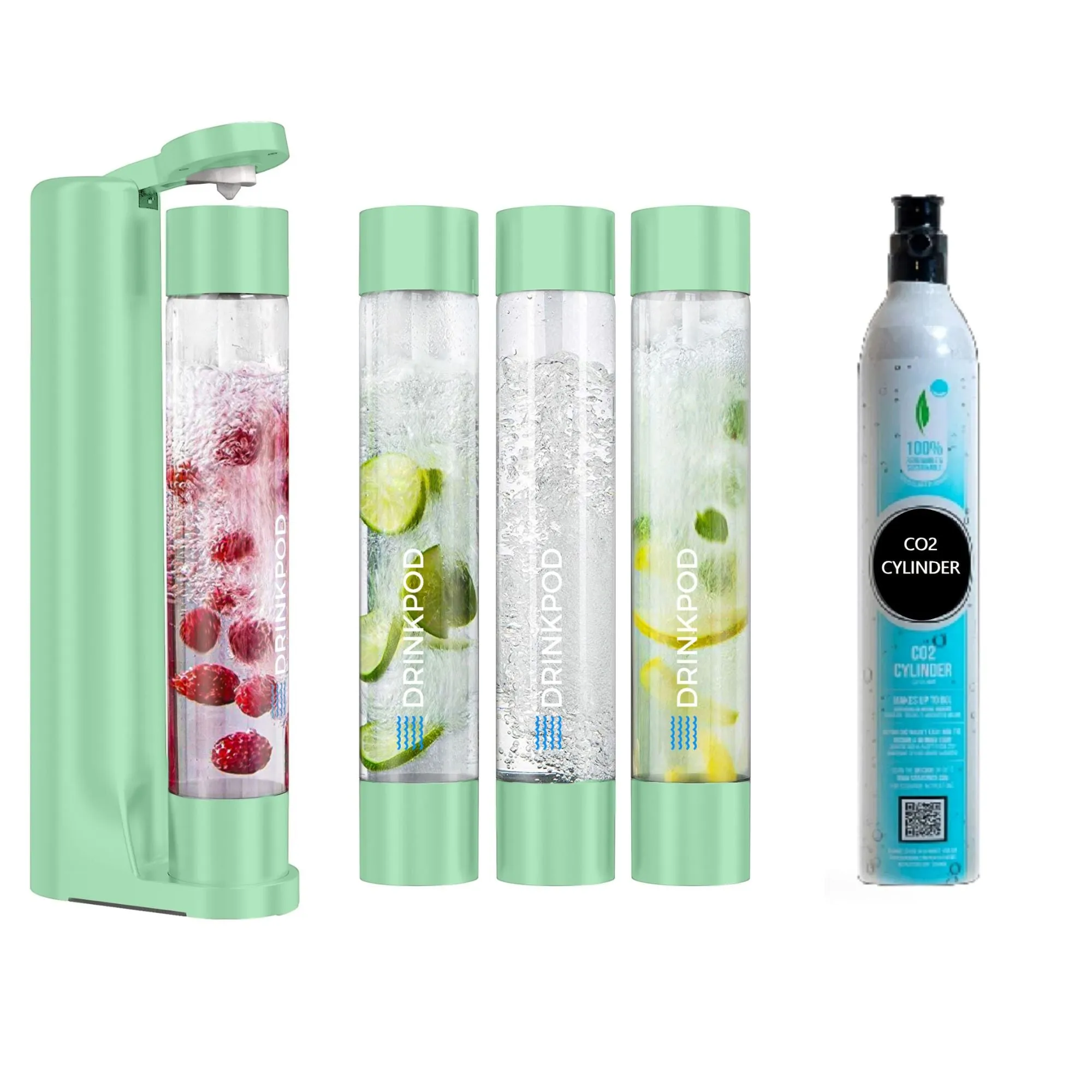 FIZZPod 1  Soda Maker   CO Cylinder (1-pack) by Drinkpod