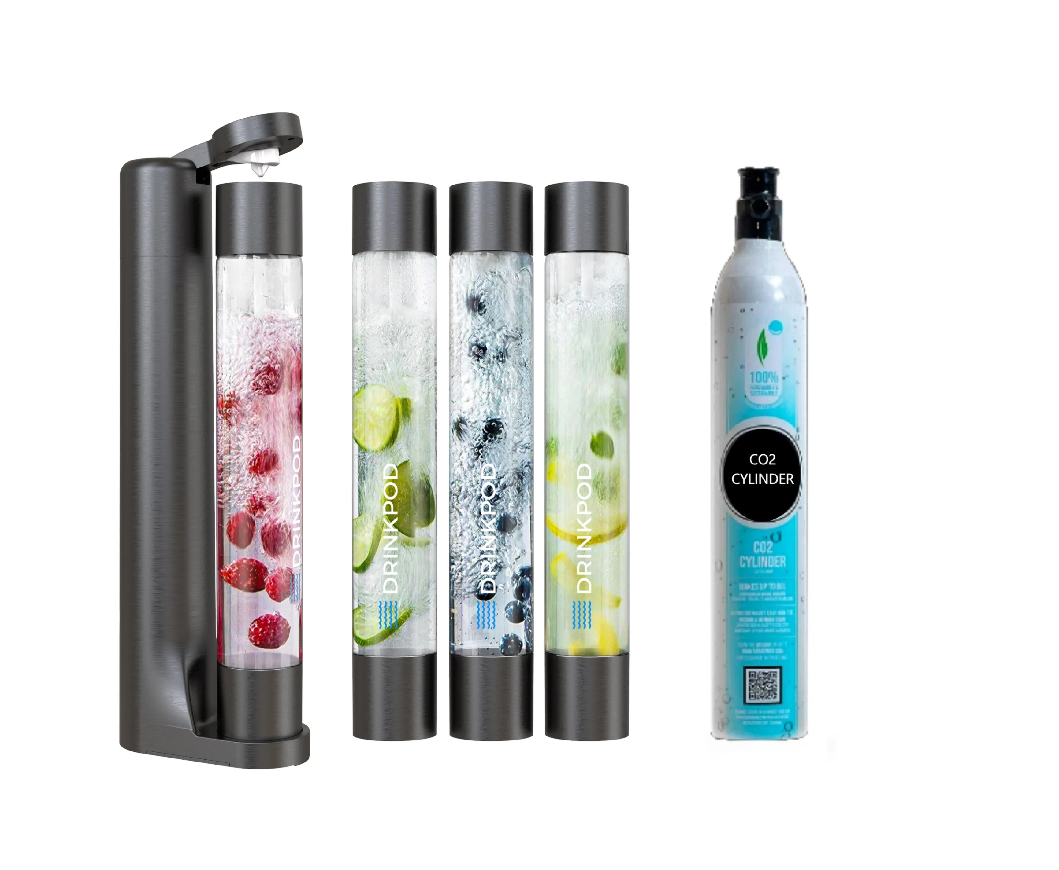 FIZZPod 1  Soda Maker   CO Cylinder (1-pack) by Drinkpod
