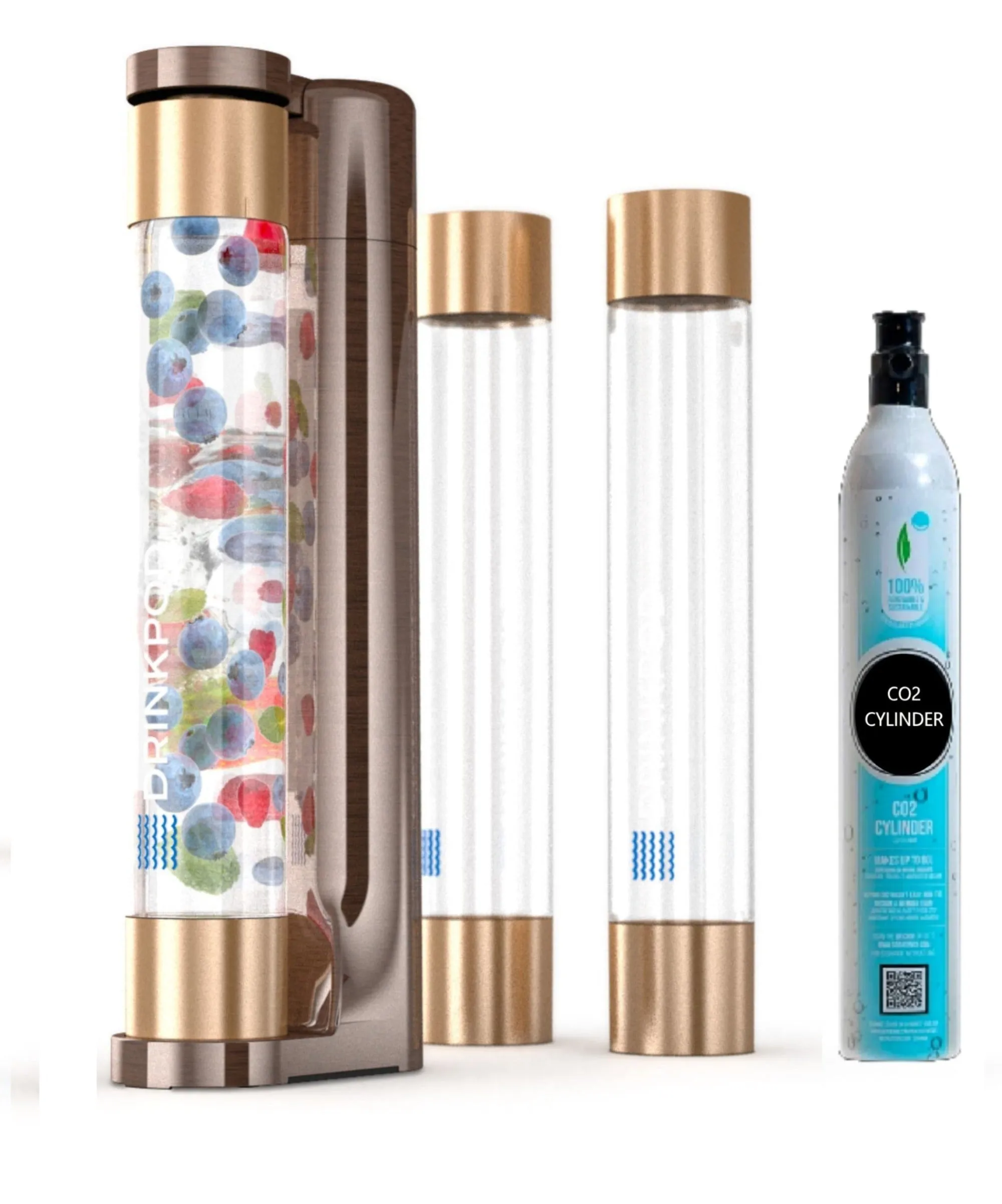 FIZZPod 1  Soda Maker   CO Cylinder (1-pack) by Drinkpod