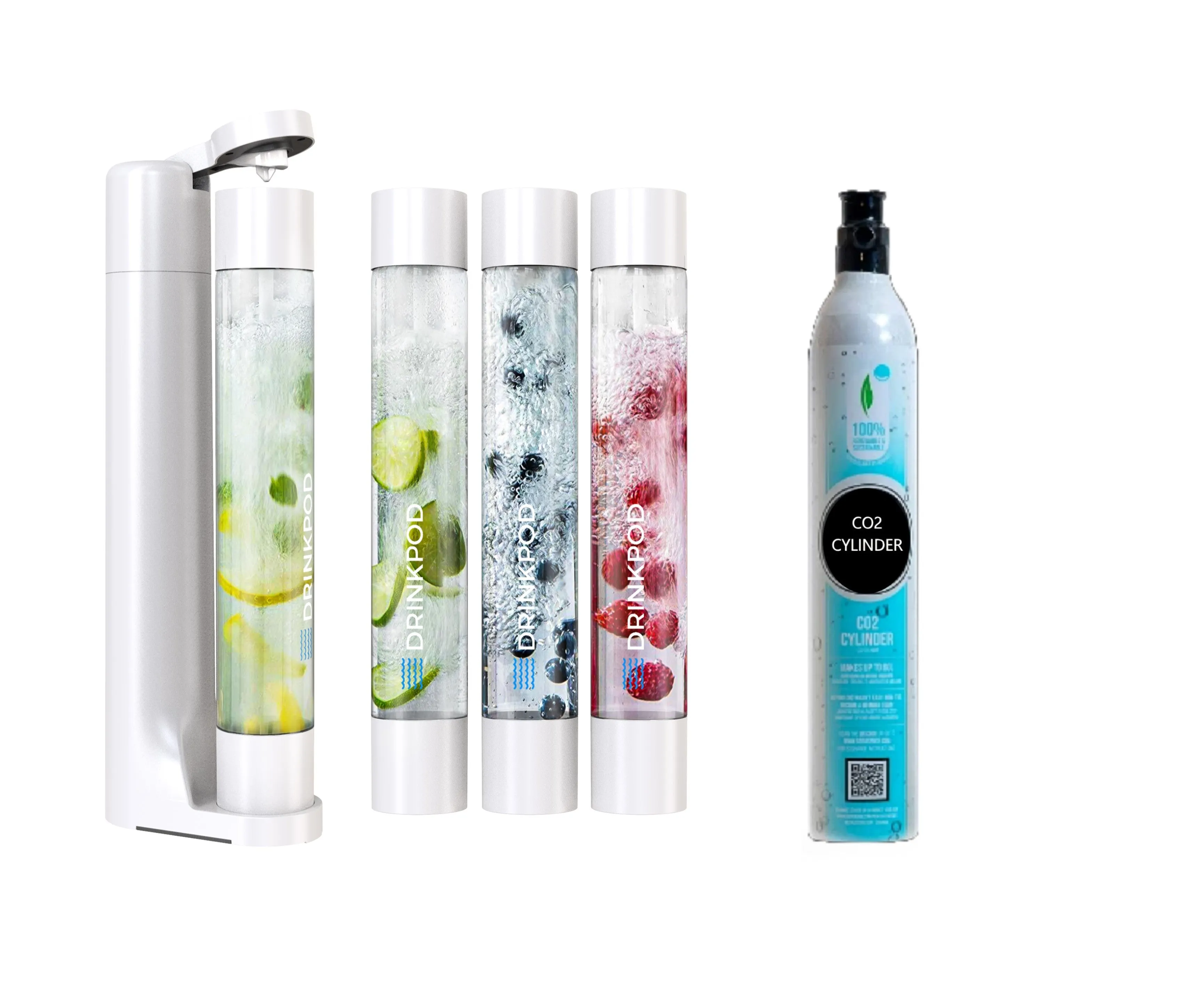 FIZZPod 1  Soda Maker   CO Cylinder (1-pack) by Drinkpod