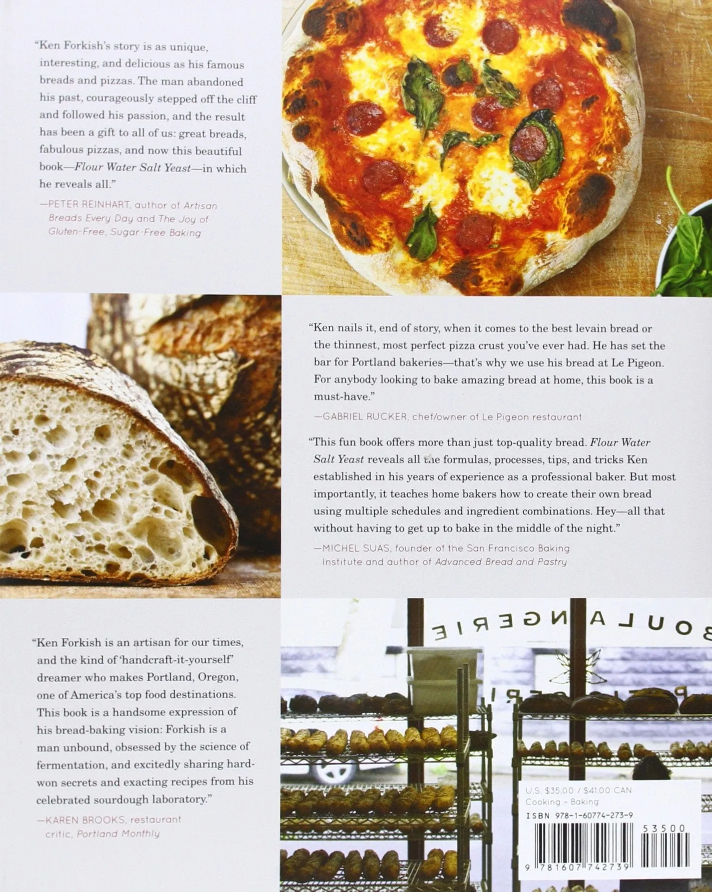 Flour. Water. Salt. Yeast Cookbook
