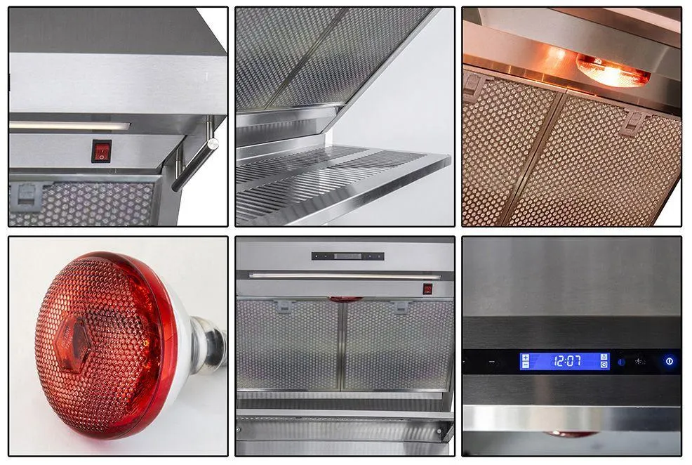 Forno FRHWM502930HB Savona - 30 Wall Mount Range Hood With Hybrid Filters & Back Splash