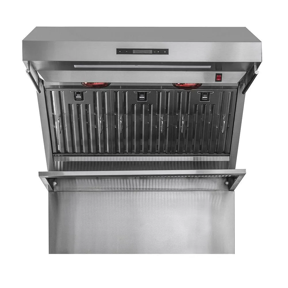 Forno FRHWM502936 Savona - 36 Wall Mount Range Hood Baffle Filter & Back Splash