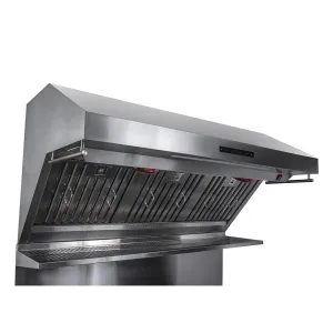 Forno FRHWM502948 Savona - 48 Wall Mount Range Hood Baffle Filter & Back Splash