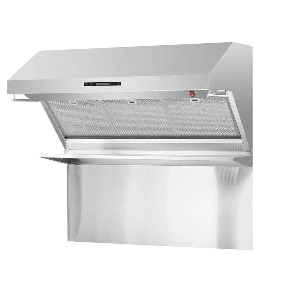 Forno FRHWM502948HB Savona - 48 Wall Mount Range Hood With Hybrid Filters & Back Splash