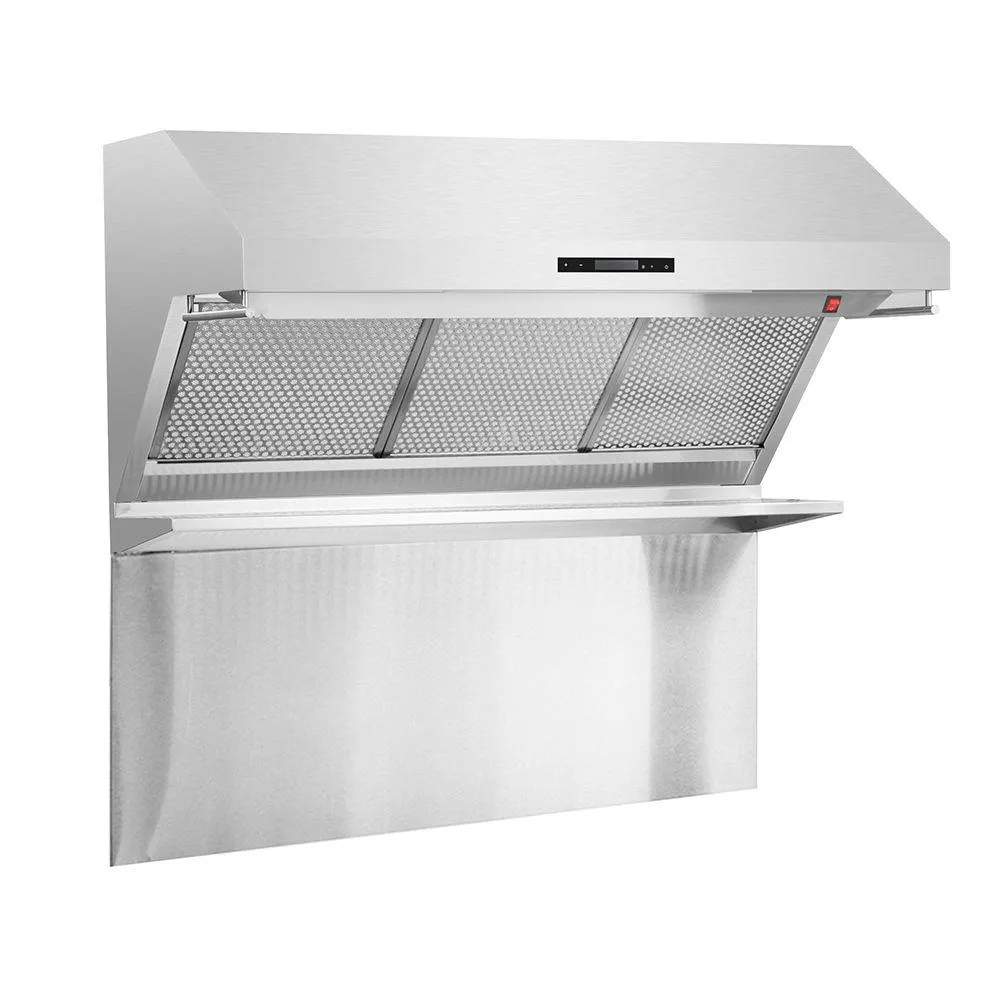 Forno FRHWM502948HB Savona - 48 Wall Mount Range Hood With Hybrid Filters & Back Splash
