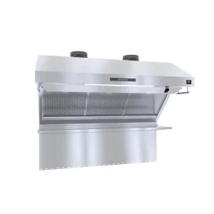 Forno FRHWM502948HB Savona - 48 Wall Mount Range Hood With Hybrid Filters & Back Splash