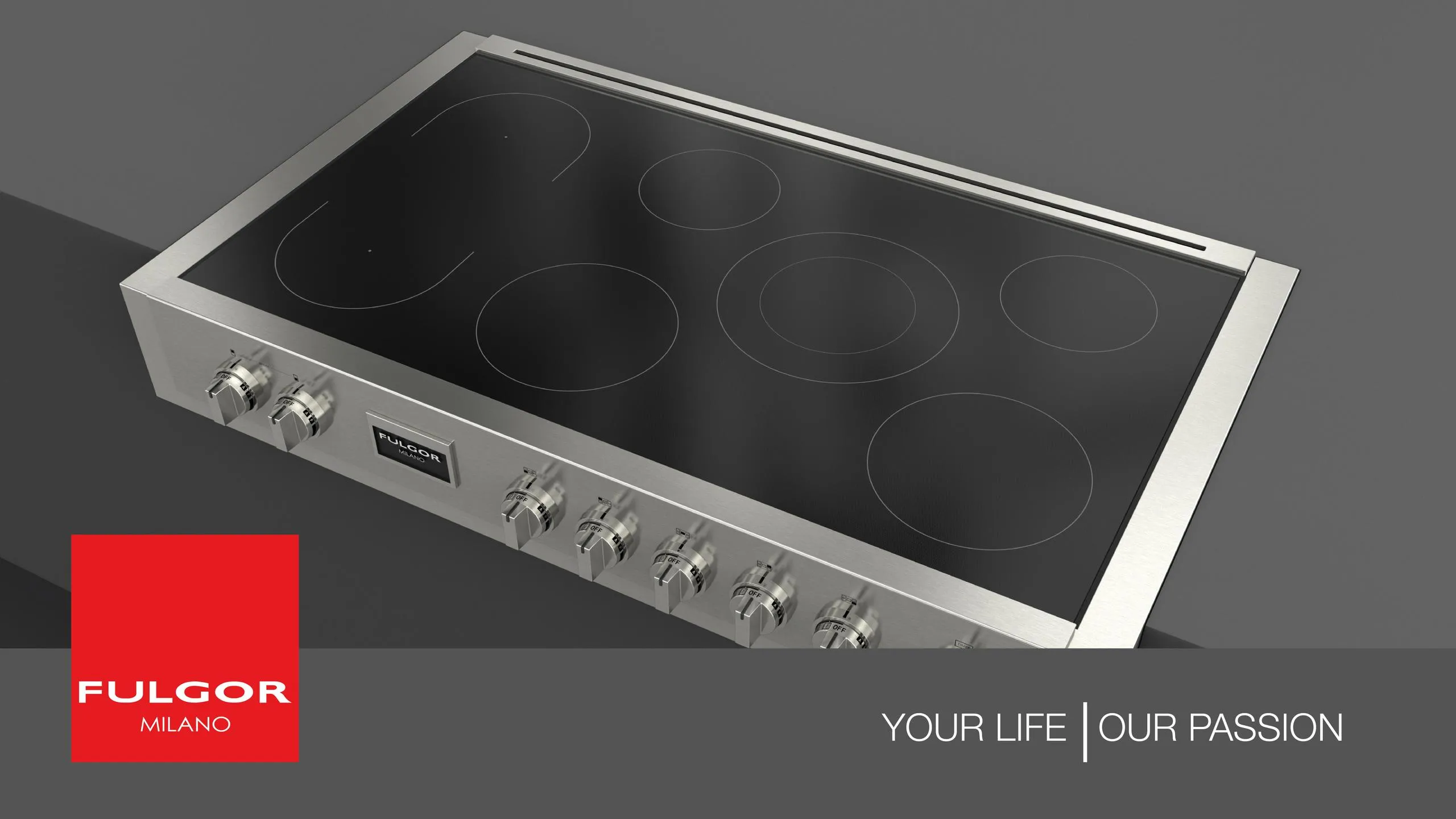 Fulgor Milano F6IRT487S1 Sofia 48 Pro Induction Rangetop - All Glass