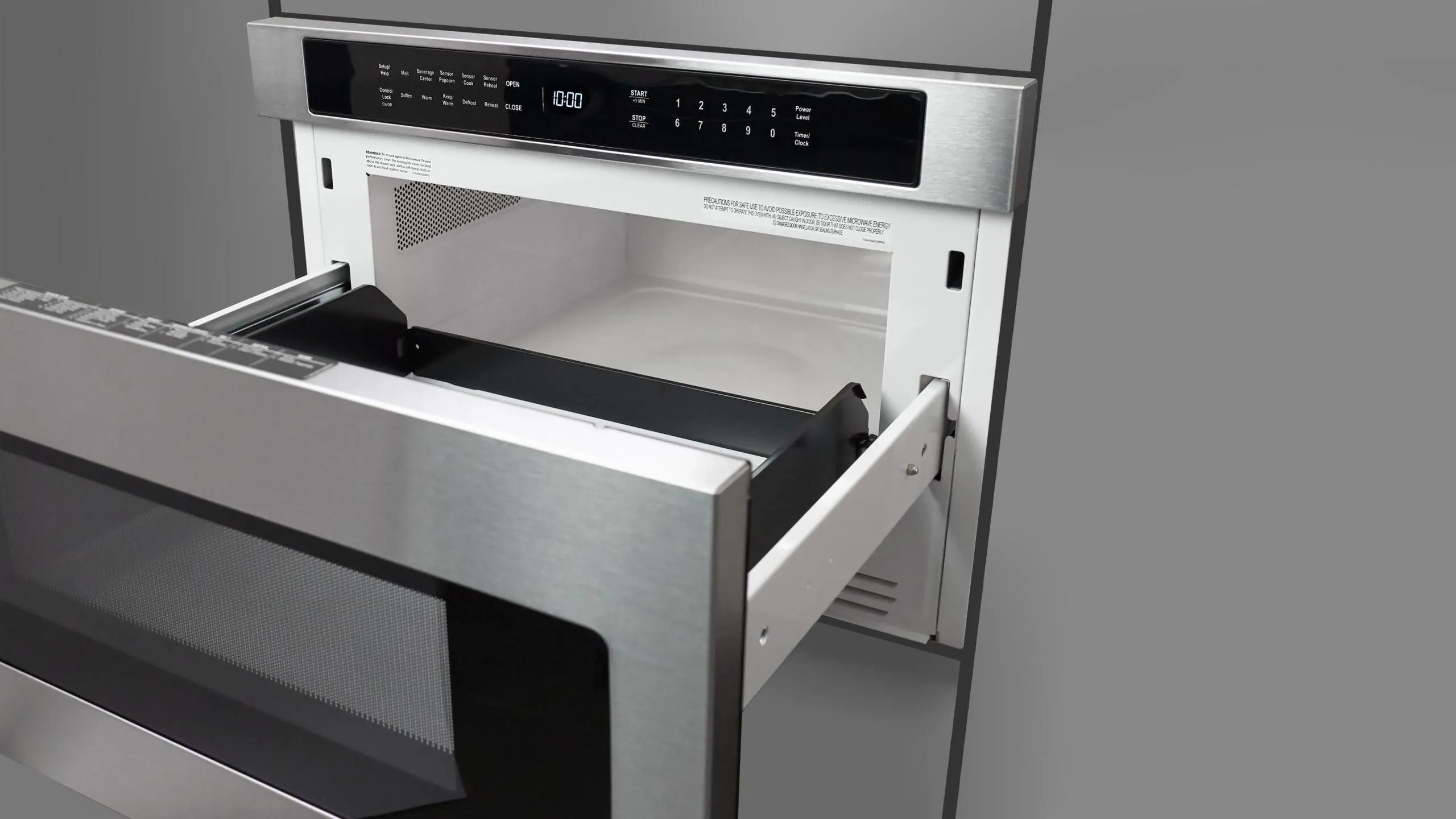 Fulgor Milano F7DMW24S2 24 Drawer Microwave - Stainless Steel