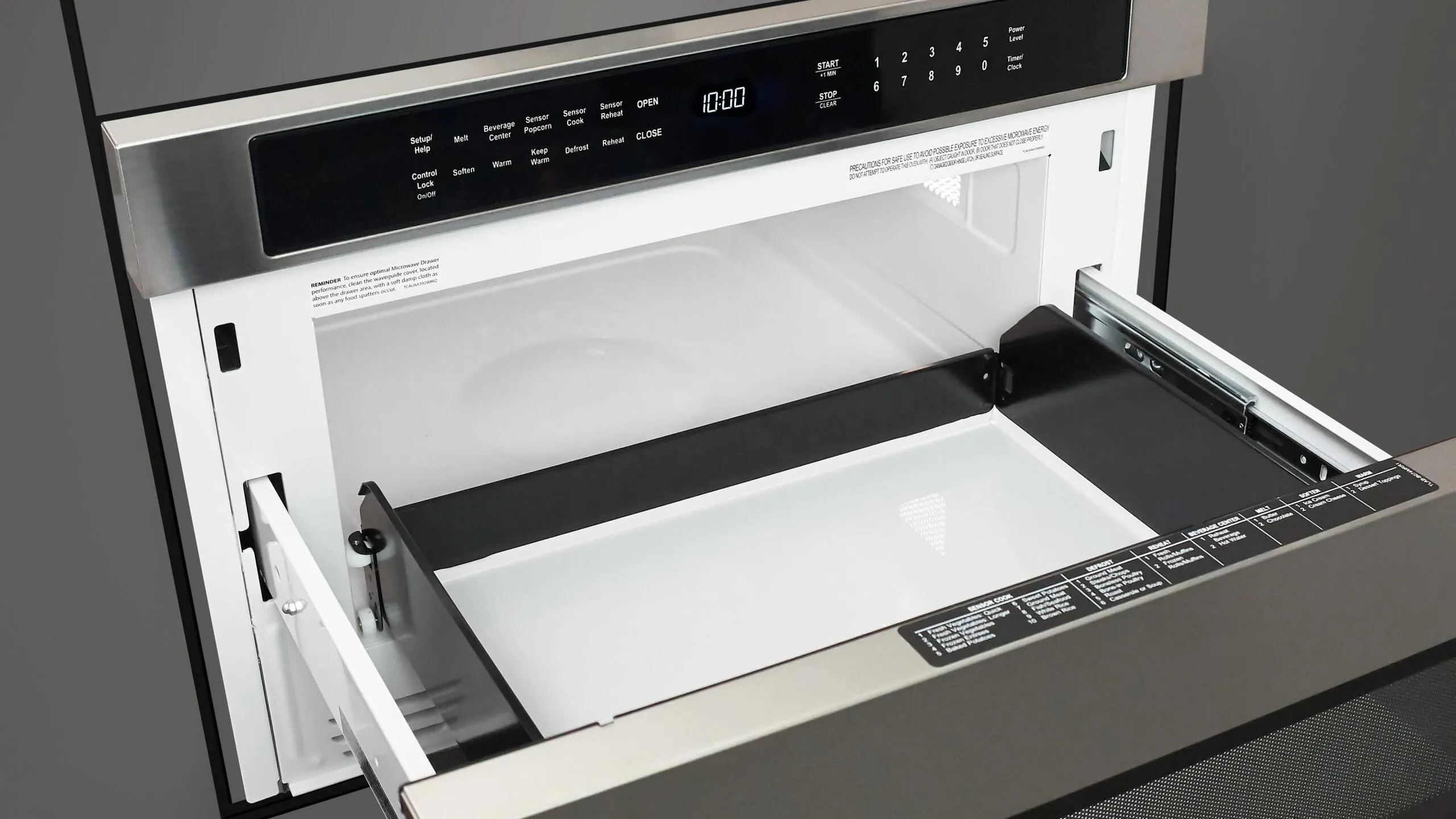 Fulgor Milano F7DMW24S2 24 Drawer Microwave - Stainless Steel