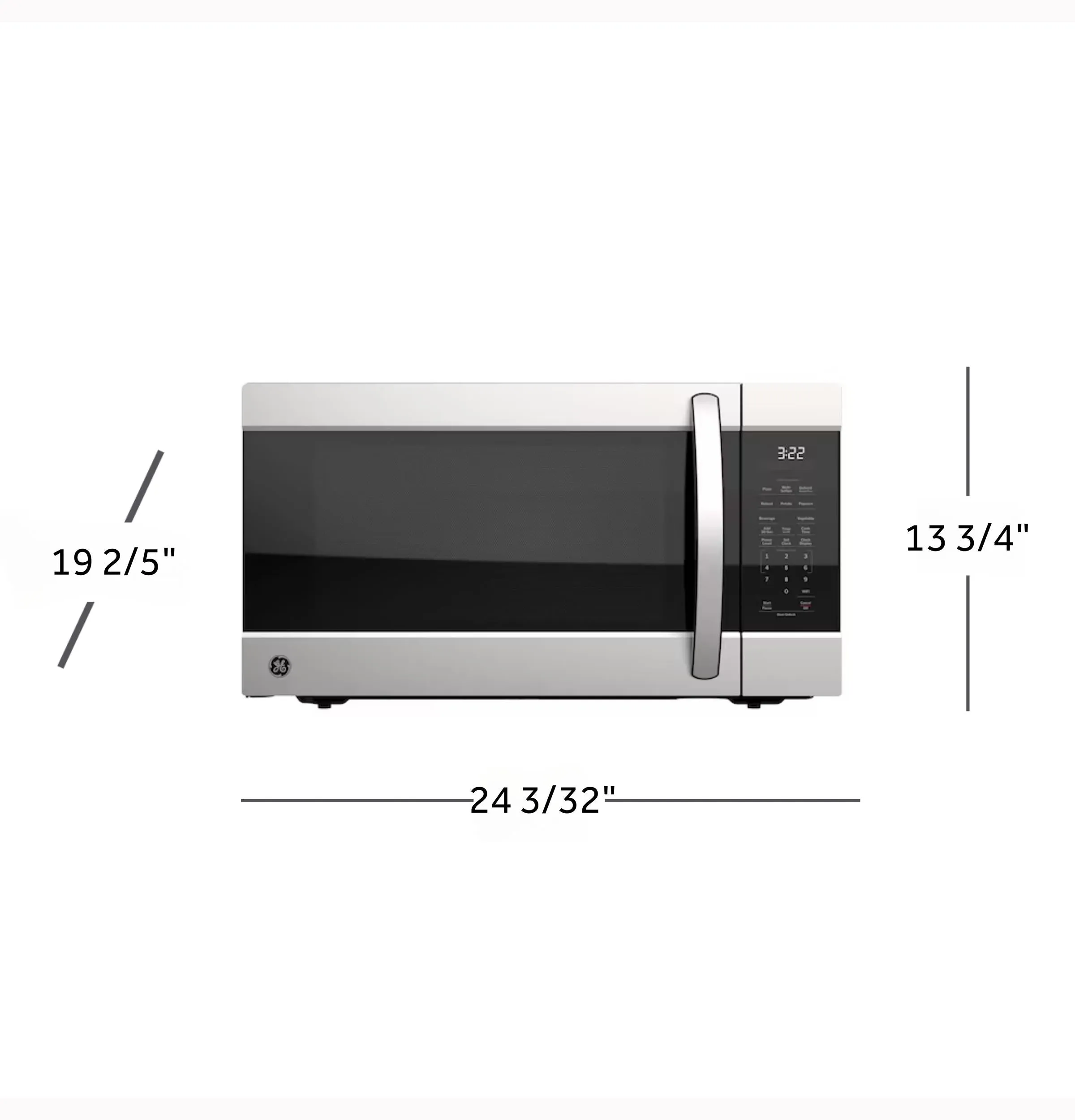 Ge Appliances GCSH22U1WSS Ge 2.2 Cu. Ft. Capacity Countertop Microwave Oven