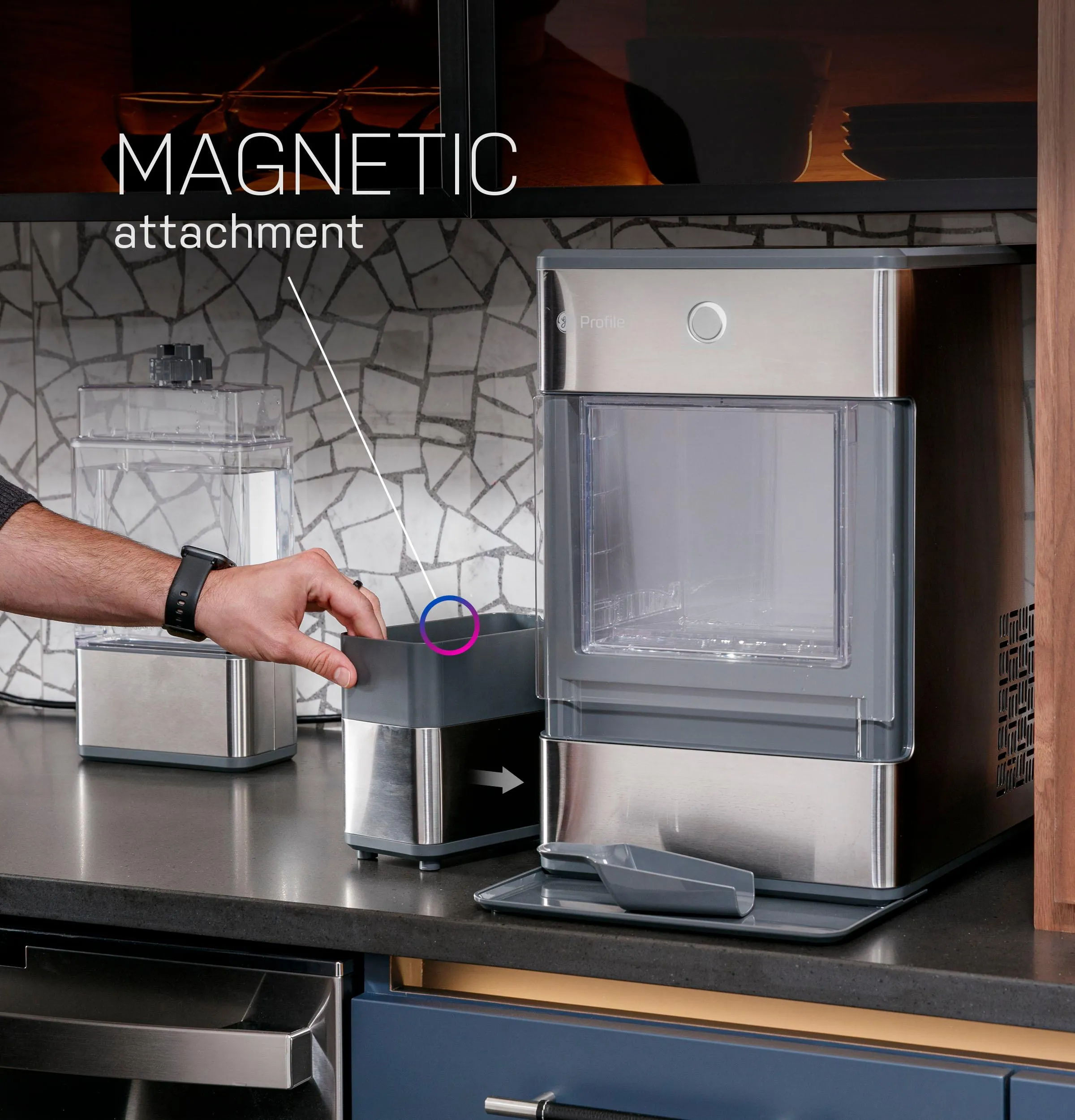 Ge Appliances OPL01GESDTK Ge Profile&#8482; Opal&#8482; Nugget Ice Maker - Sidetank Accessory