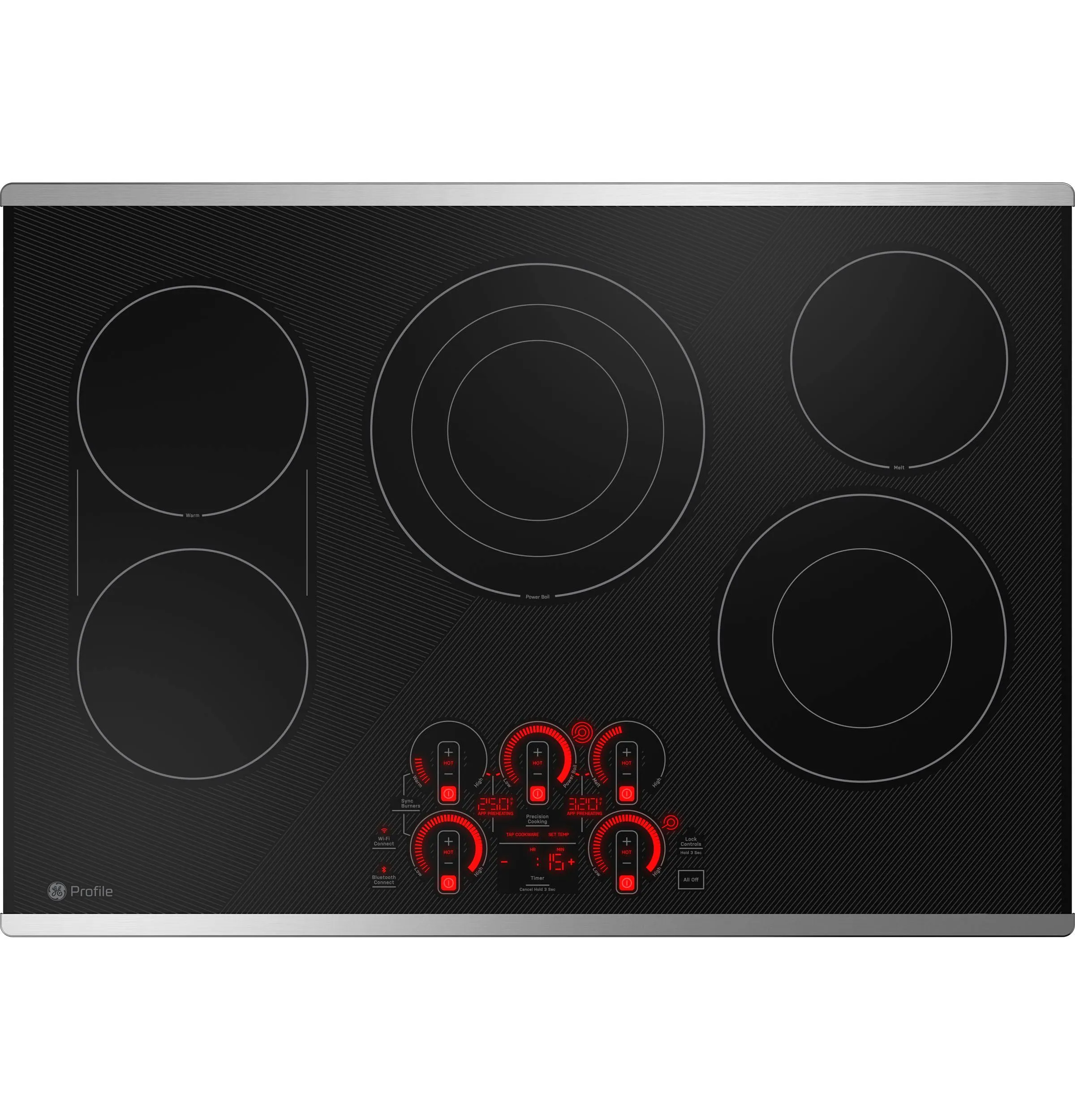 Ge Appliances PEP9030STSS Ge Profile&#8482; 30 Built-In Touch Control Electric Cooktop