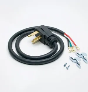 Ge Appliances WX9X18 Dryer Electric Cord Accessory (4 Prong. 4 Ft.)