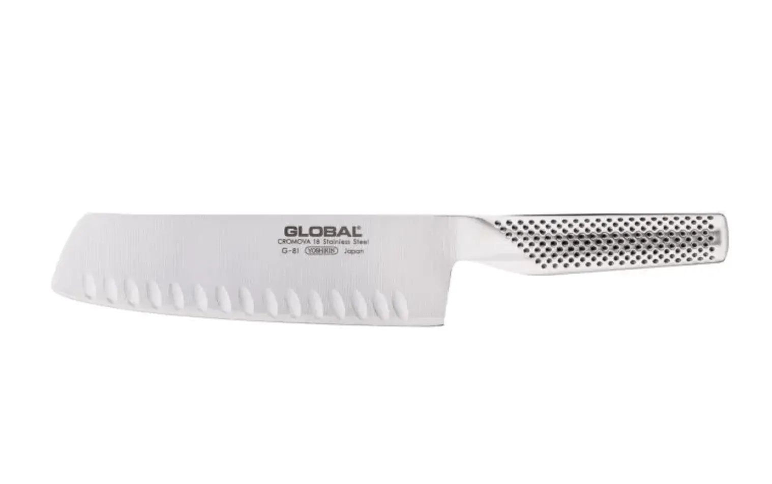 Global Classic 7 Vegetable Knife - Hollow Ground