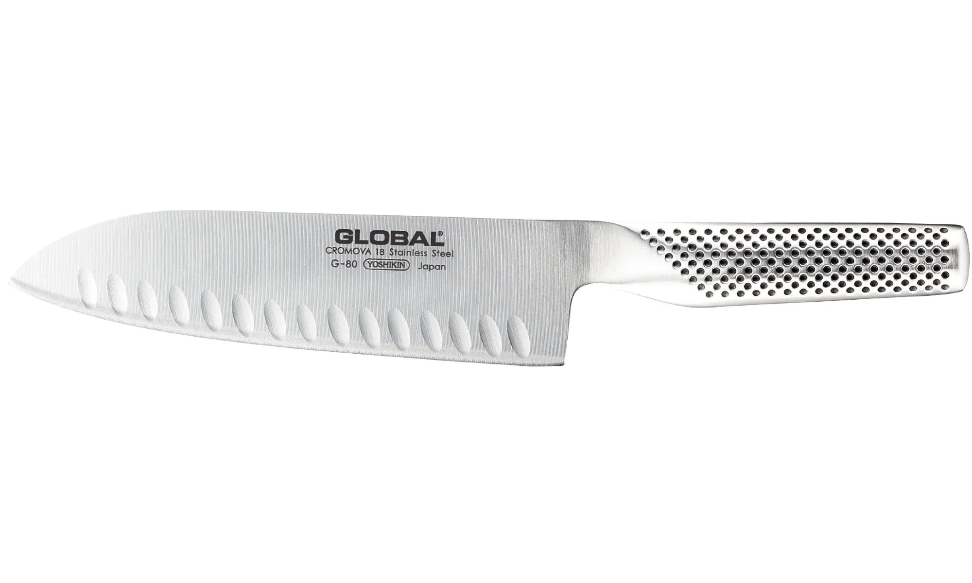 Global Santoku Hollow Ground. 7