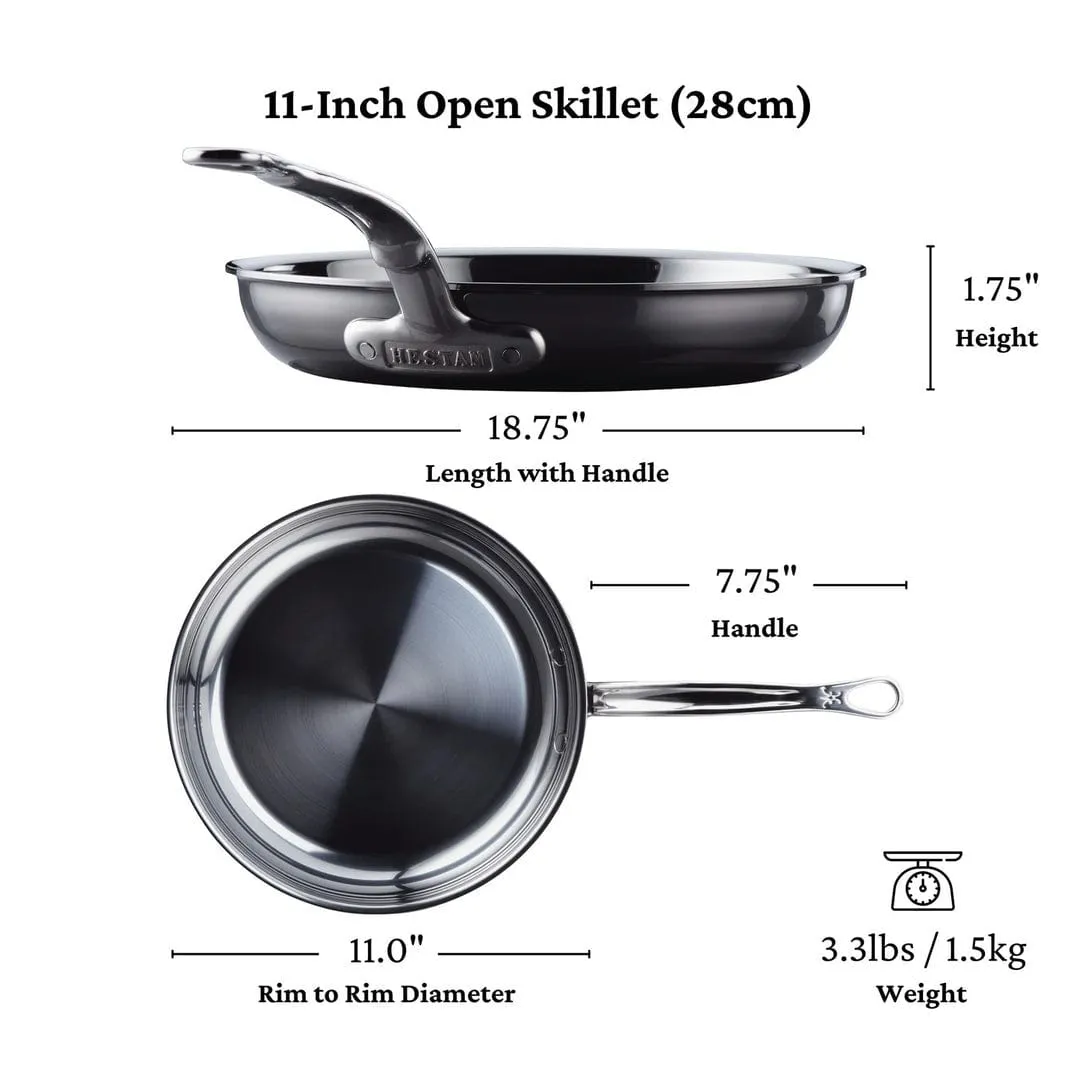 Hestan Nanobond 5-Piece Titanium Essential Cookware Set