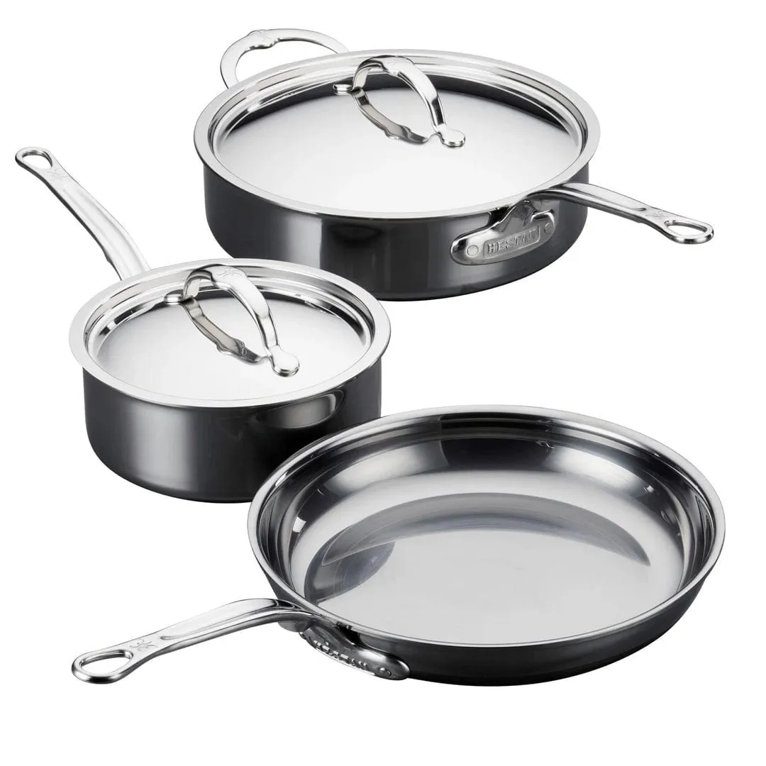 Hestan Nanobond 5-Piece Titanium Essential Cookware Set