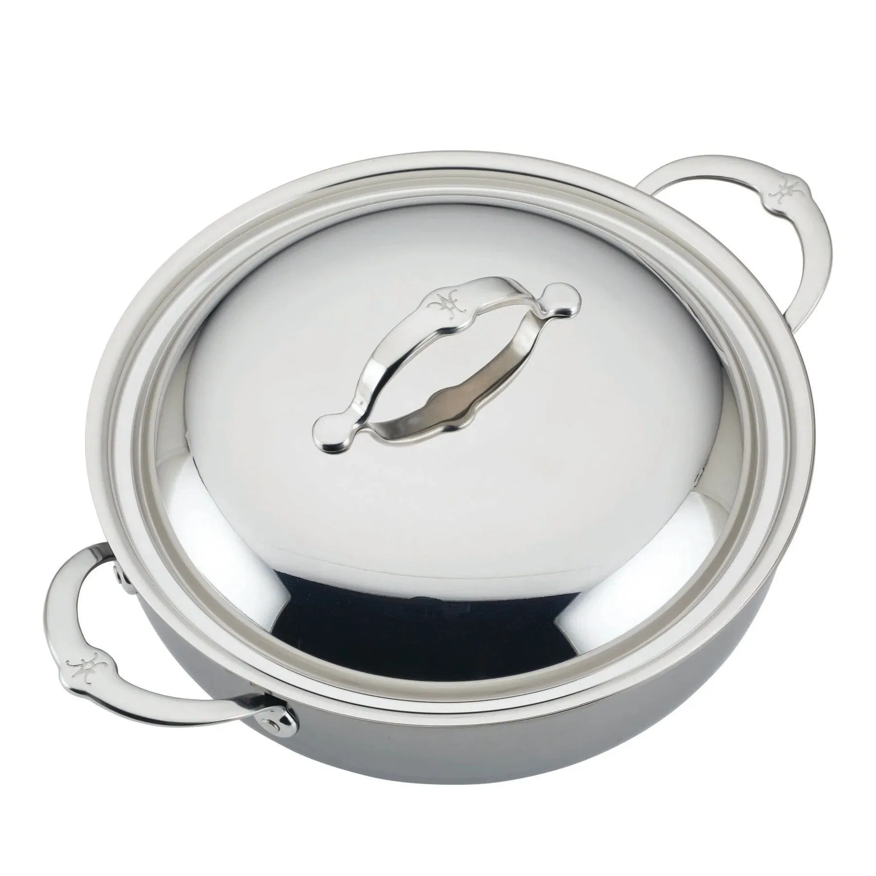 Hestan Nanobond Dutch Oven 5qt w/ Dome Lid