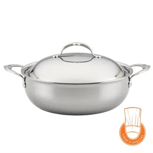 Hestan Nanobond Dutch Oven 5qt w/ Dome Lid