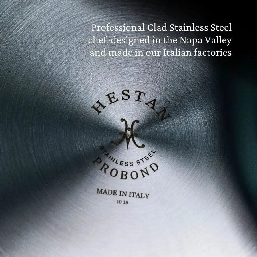 Hestan - Professional Clad Stainless Steel Wok - 14-Inch