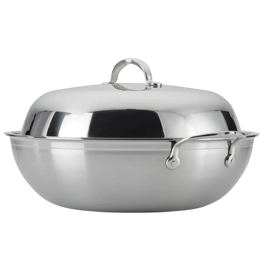 Hestan - Professional Clad Stainless Steel Wok - 14-Inch