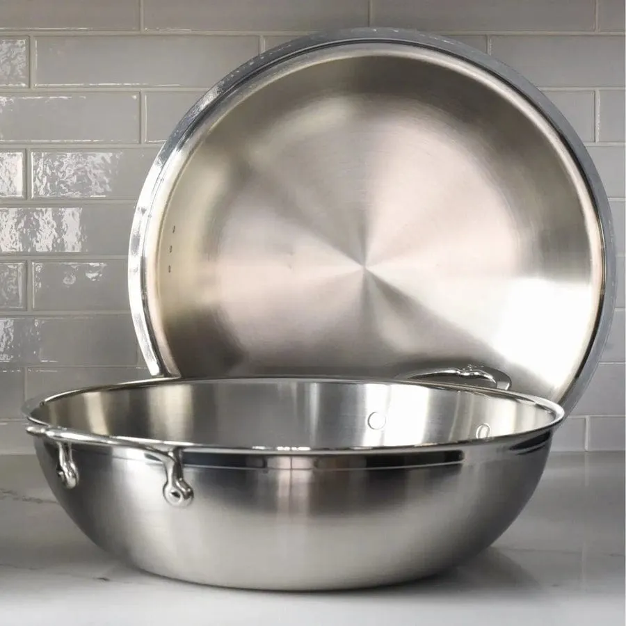 Hestan - Professional Clad Stainless Steel Wok - 14-Inch