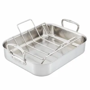Hestan Provisions Large Classic Roaster w/rack 16.5 x 11.75 x 3.5