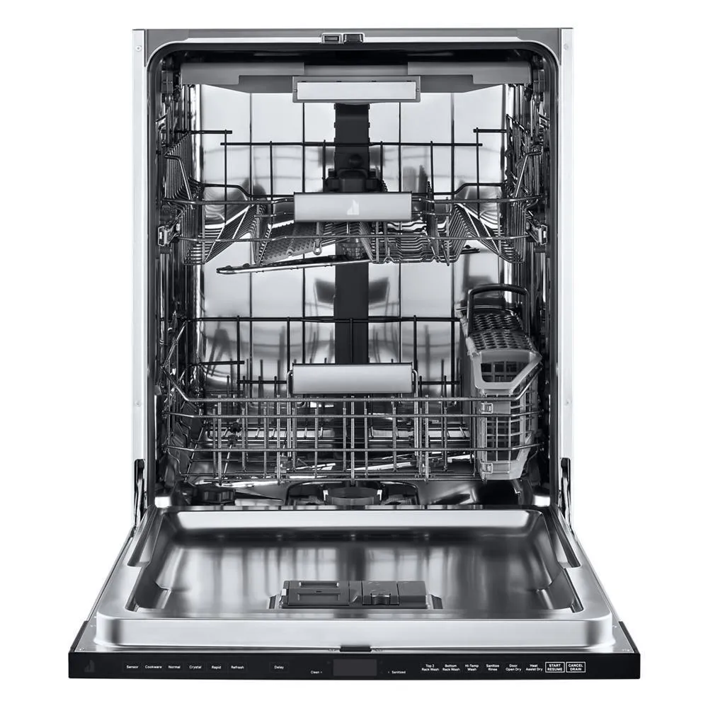 Jennair JDAF3924RX 24 Panel-Ready Fully Integrated Dishwasher With Precise Fit 3Rd Rack For Cutlery