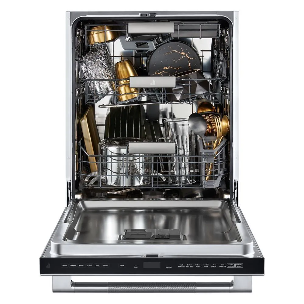 Jennair JDAF5924RL 24 Rise&#8482; Fully Integrated Dishwasher With 3Rd Level Rack With Wash