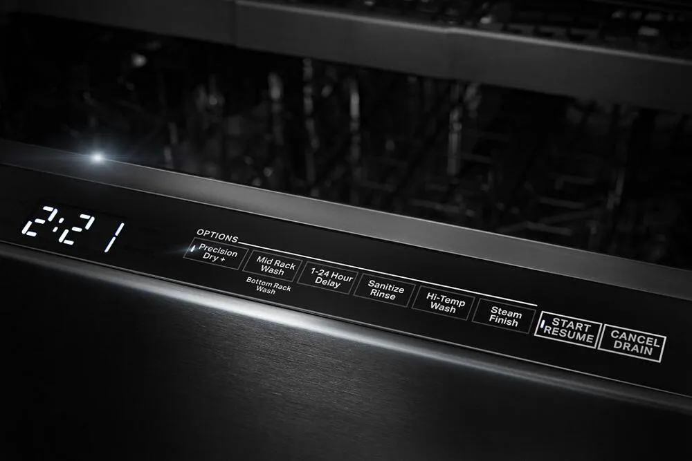 Jennair JDPSS244LM Noir&#8482; 24 Built-In Dishwasher. 38 Dba