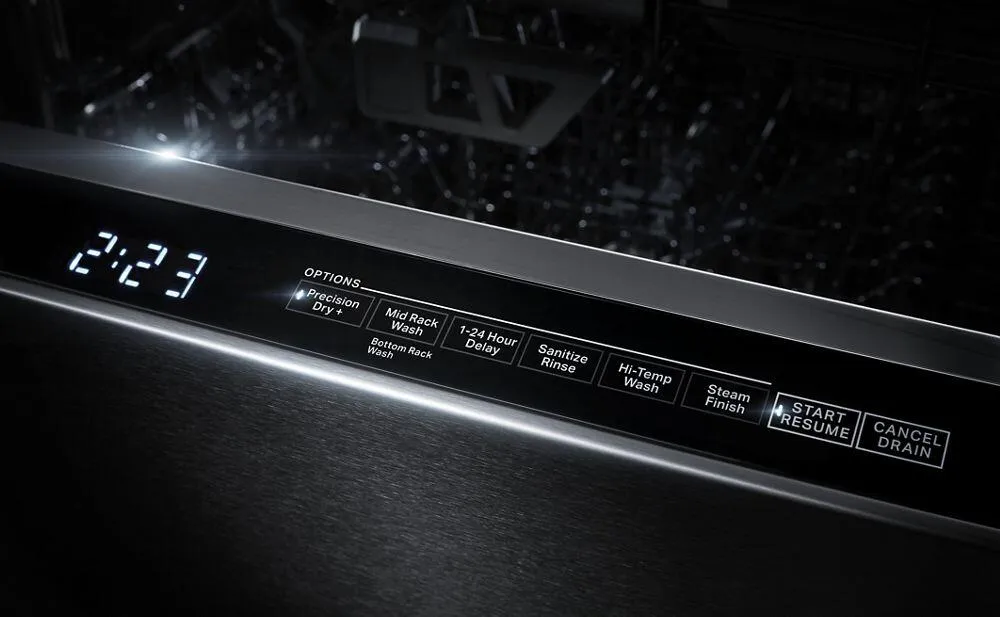Jennair JDPSS246LL Rise&#8482; 24 Built-In Dishwasher. 38 Dba