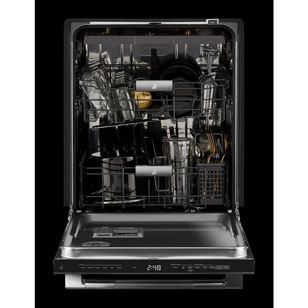 Jennair JDTS3924SL Rise&#8482; 24 Built-In Dishwasher With Precise Fit 3Rd Rack For Cutlery With Plasma Coating. 39 Dba