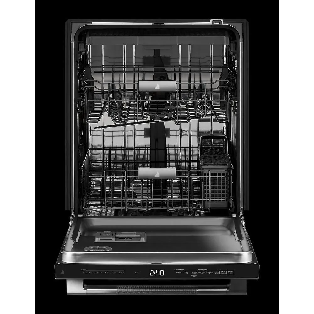 Jennair JDTS3924SL Rise&#8482; 24 Built-In Dishwasher With Precise Fit 3Rd Rack For Cutlery With Plasma Coating. 39 Dba