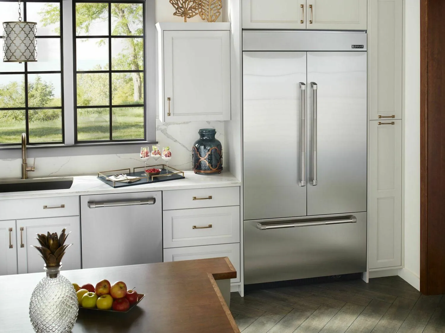 Jennair JDTSS246GP Pro-Style 24 Built-In Trifecta&#8482; Dishwasher. 38Dba - Pro Style Stainless