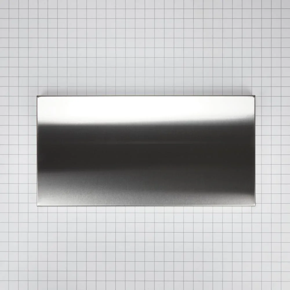 Jennair W10160195 Range Griddle Cover. Stainless Steel