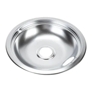 Jennair W10196405RW Electric Range Round Burner Drip Bowl. Chrome