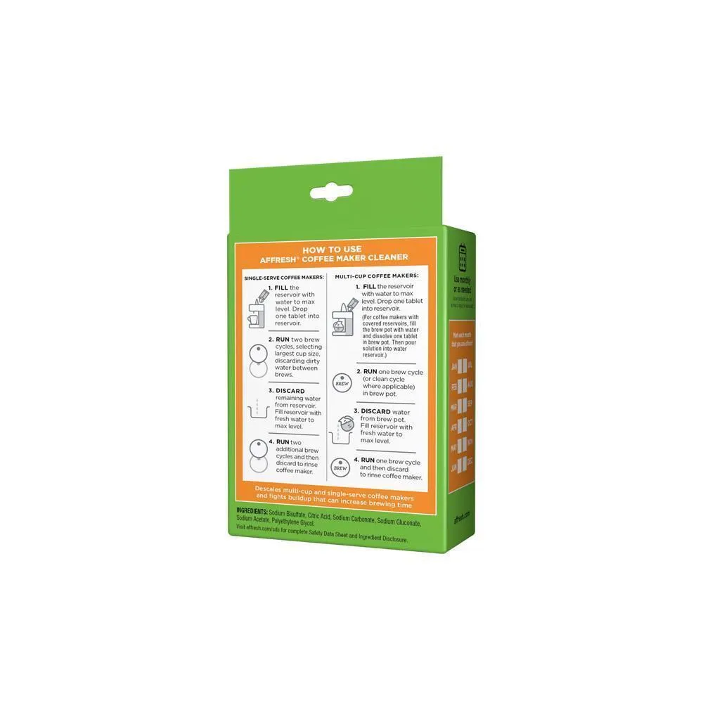 Jennair W10355052 Affresh Coffee Maker Cleaner - 3 Count