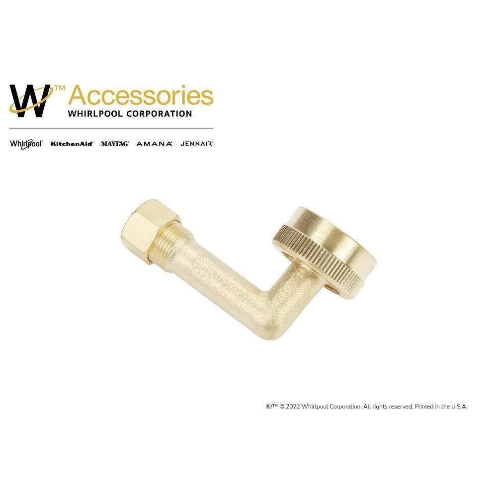 Jennair W10685193 Dishwasher Water Inlet Fitting