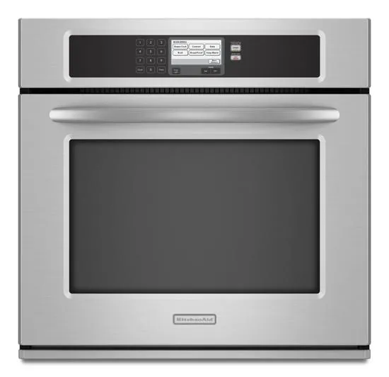 Kitchenaid KEBU107SSS Stainless Steel Kitchenaid 30-Inch Steam-Assist Single Wall Oven. Architect Series Ii
