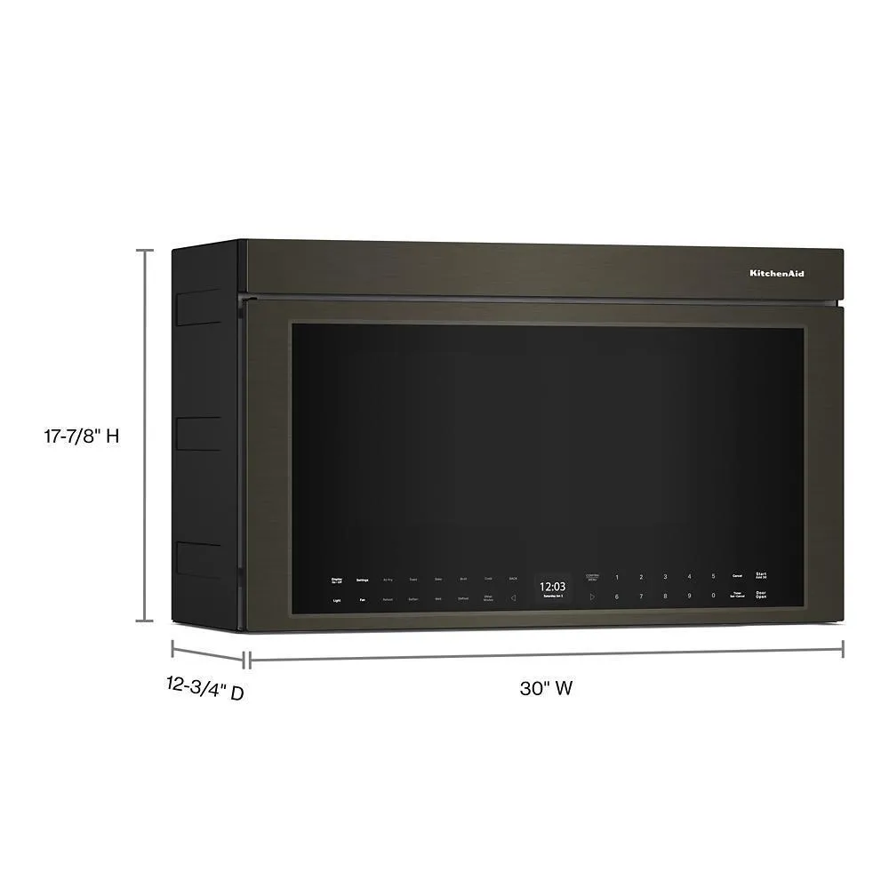 Kitchenaid KMMF530PBS Kitchenaid Multifunction Over-The-Range Oven With Flush Built-In Design