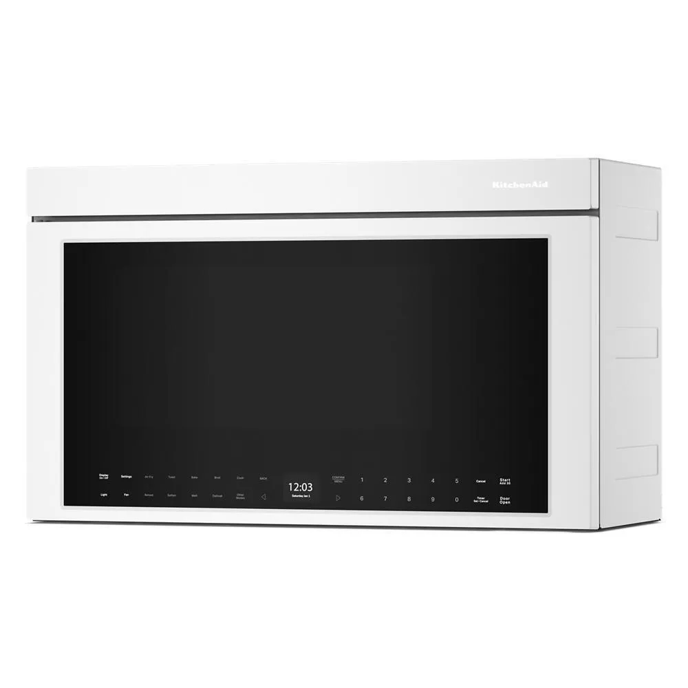 Kitchenaid KMMF530PWH Kitchenaid Multifunction Over-The-Range Oven With Flush Built-In Design