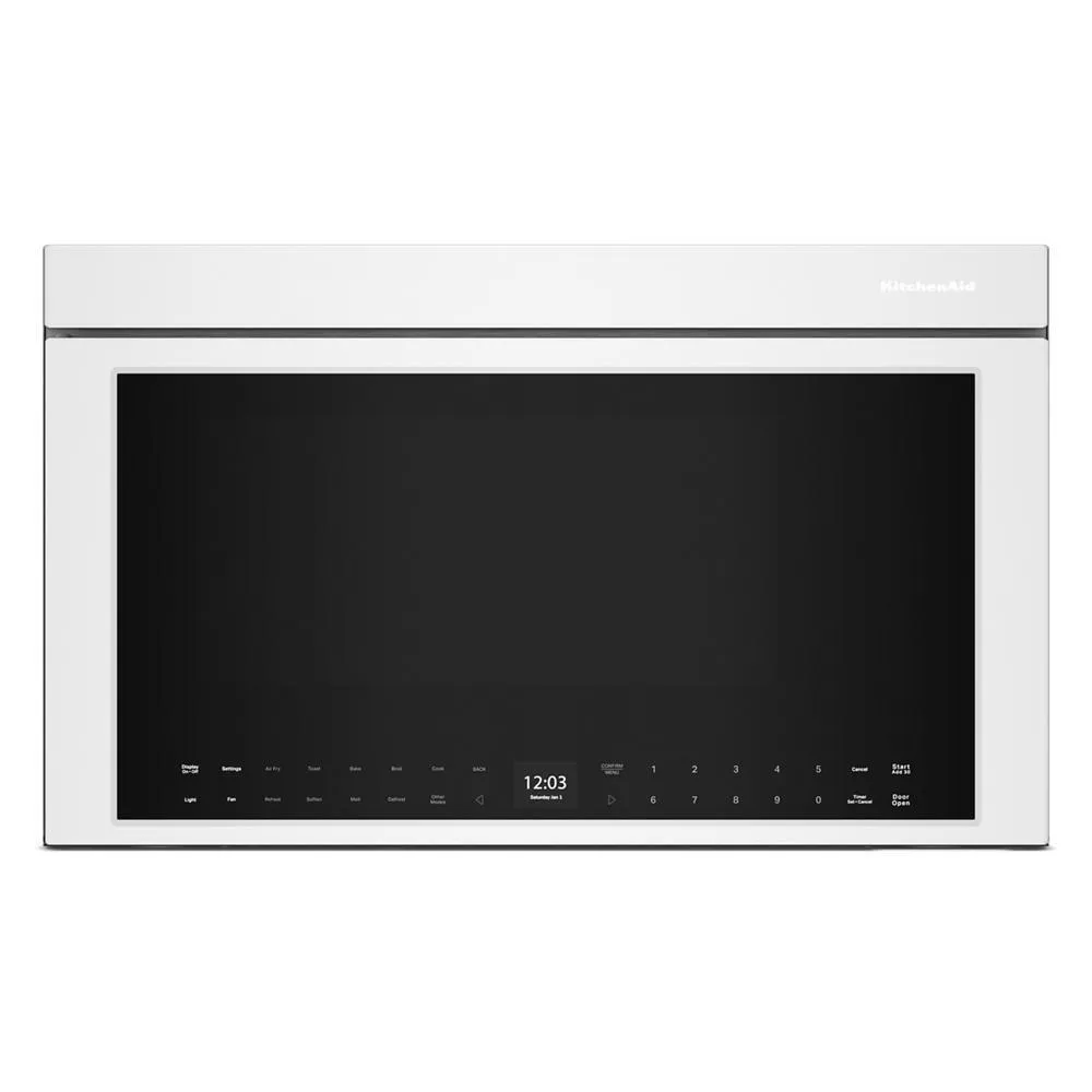 Kitchenaid KMMF530PWH Kitchenaid Multifunction Over-The-Range Oven With Flush Built-In Design